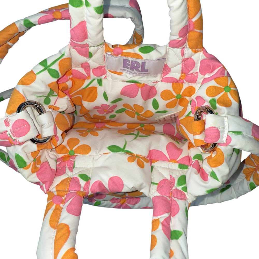 [ERL] ERL Floral Print Down Bag