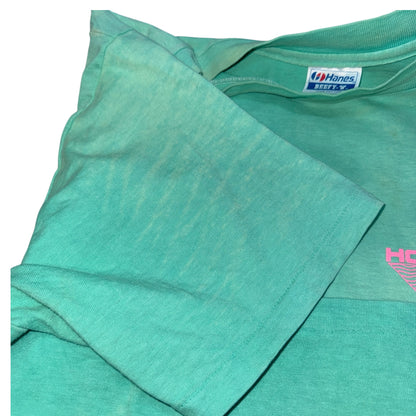 【HOWZIT】"SAMURAI BEACH CLUB" 90sサーフヴィンテージTシャツ