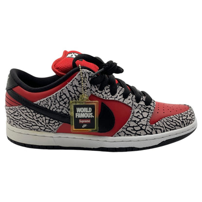 [Supreme x NIKE SB] Supreme x Nike DUNK LOW PREMIUM SB (Red) / 26.5cm