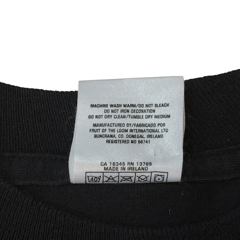 [BEATLES] Vintage Beatles Classic Song &amp; Member Print Long Sleeve T-Shirt, XL