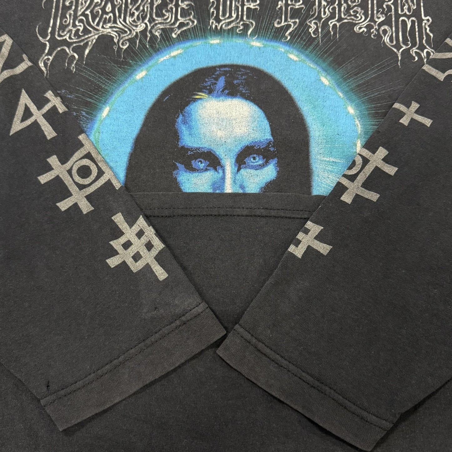 【CRADLE OF FILTH】クレイドルオブフィルス TWISTED FREAK OF NATURE  ロングTシャツ XL　Y2K