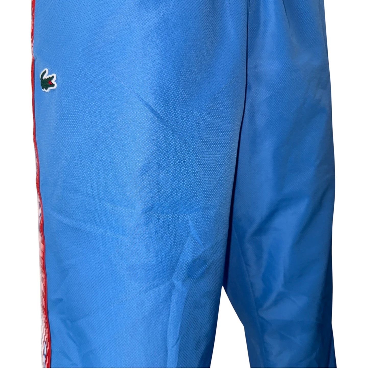 LACOSTE Checkered Taped Tennis Track Pants