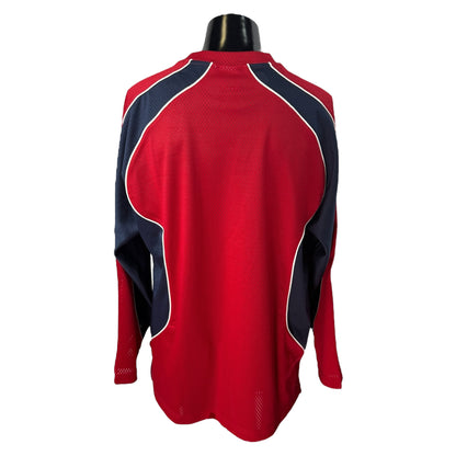 [PALACE] Palace "PALASONIC" Long Sleeve Mesh Shirt, Size M