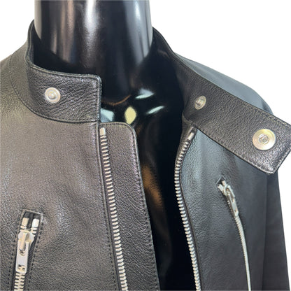 [MAISON MARGIELA] Maison Margiela 5-zip Leather Jacket 50
