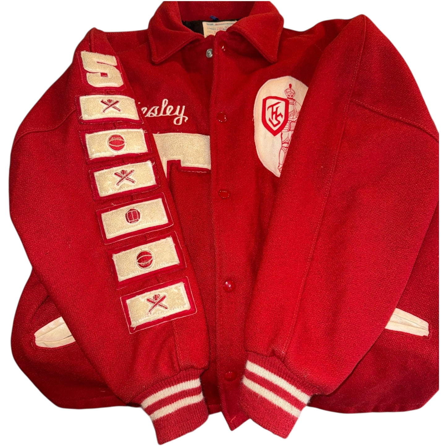 [DELONG] college stadium jacket