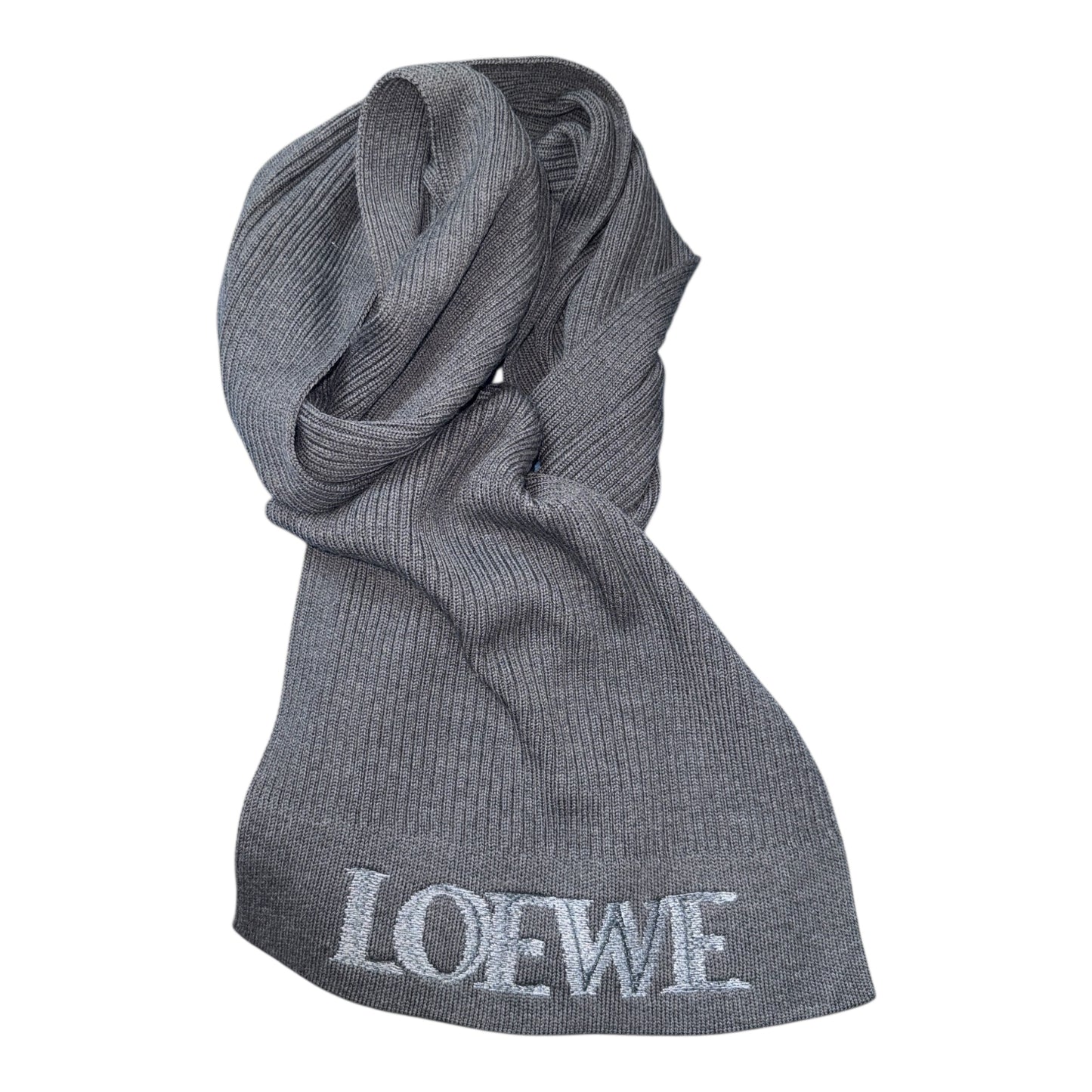 [LOEWE] Loewe scarf gray