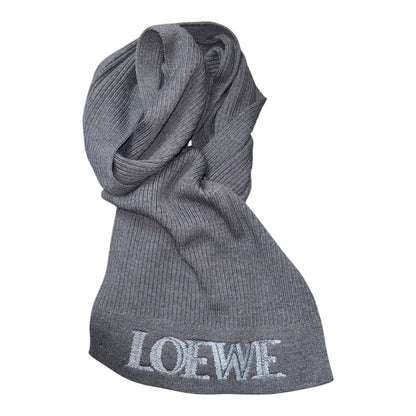[LOEWE] Loewe scarf gray