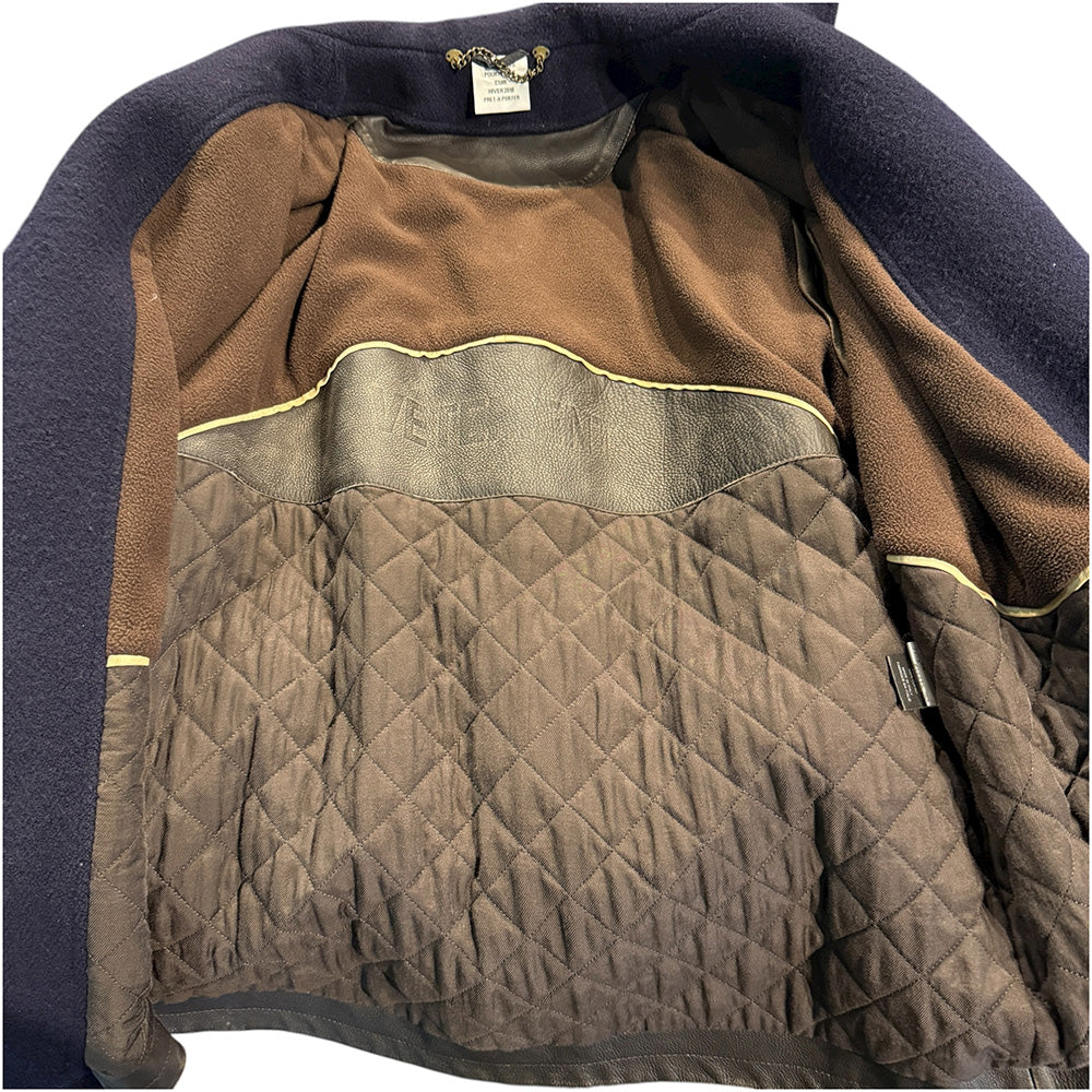 Vetements "VAGABOND TIE COAT" Oversized Wool Coat