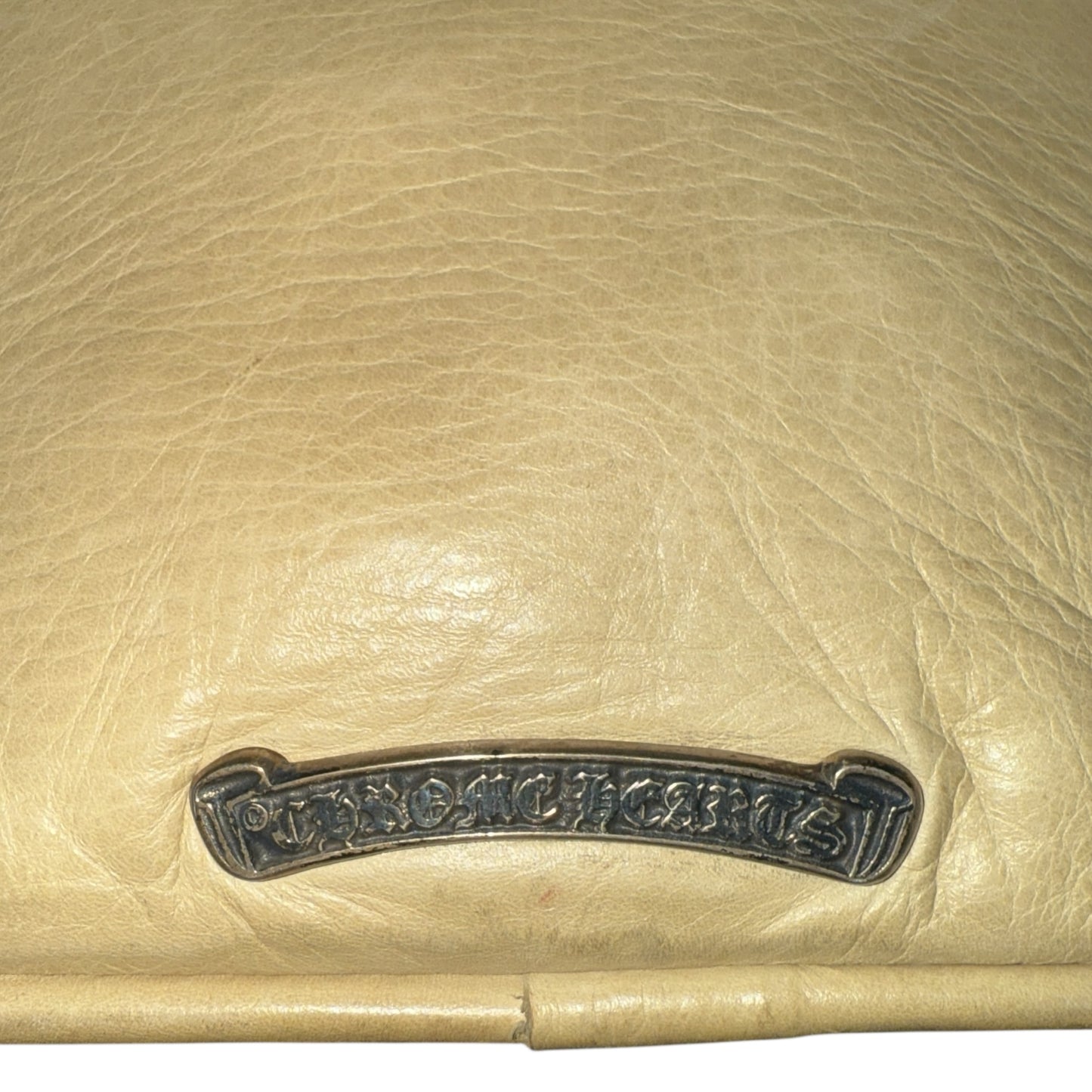 [CHROME HEARTS] Chrome Hearts Dagger Zip Leather x Fur Pouch