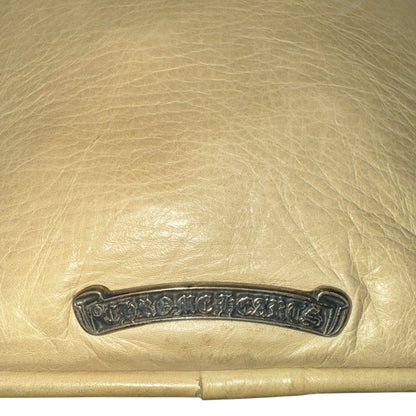 [CHROME HEARTS] Chrome Hearts Dagger Zip Leather x Fur Pouch
