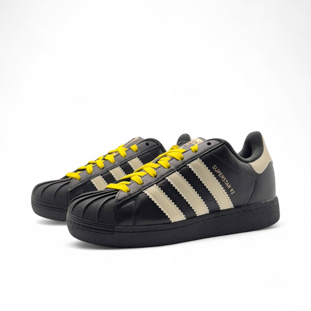 【adidas】アディダス Pharrell Williams x adidas Originals SUPERSTAR 92 BLACK 27cm 新品未使用