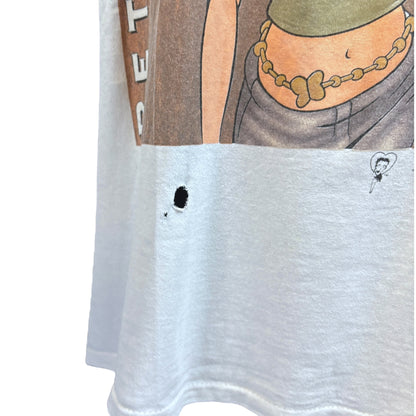 [BETTY BOOP] Betty Boop Mariah Carey Butterfly Vintage T-shirt, Size L