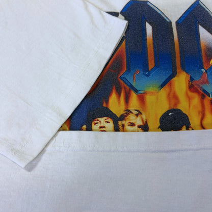 【AC/DC】エーシーディーシー "STIFF UPPER LIP TOUR 2001" Tシャツ XL相当