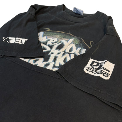 【DEF JAM】デフジャム "2000 Are you HIP HOP'S Biggest fan?" Tシャツ XL