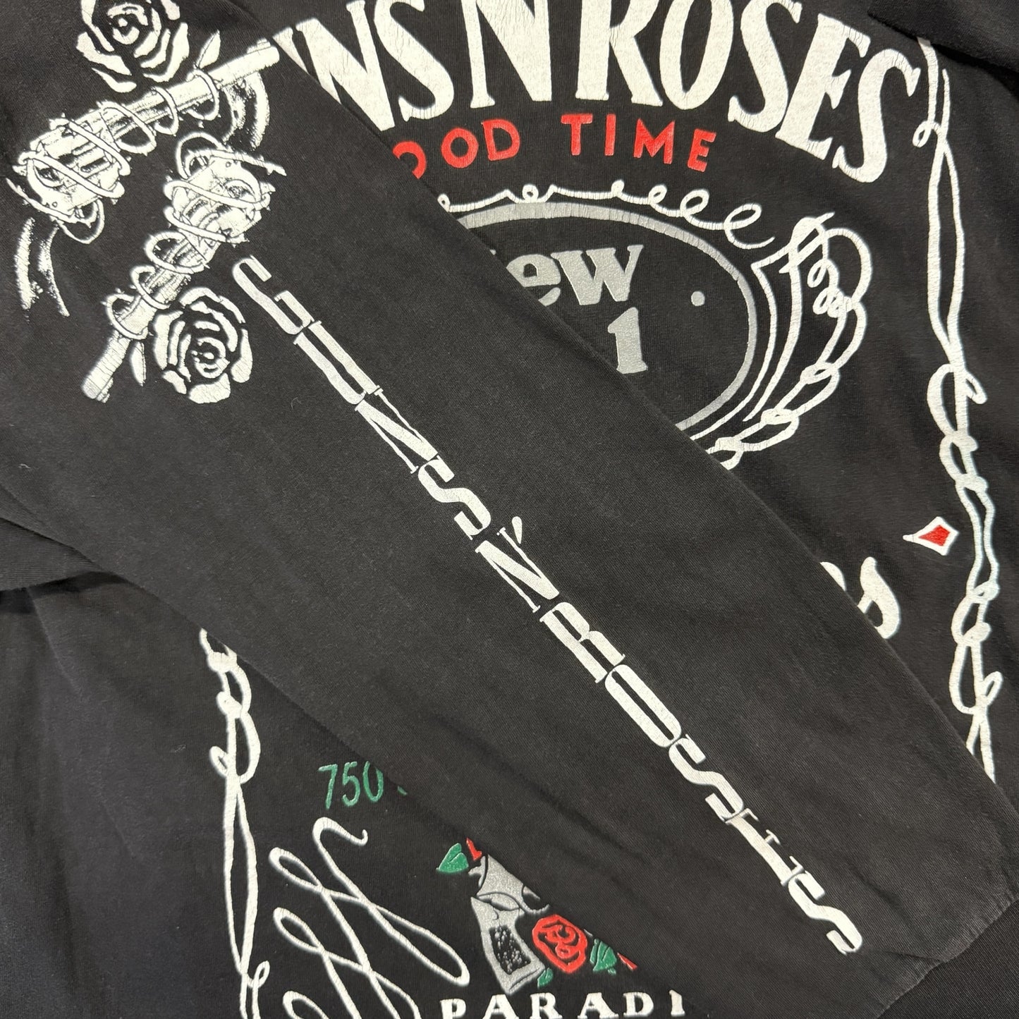 【GUNS N´ ROSES】ガンズ・アンド・ローゼズ 90s Tシャツ XL