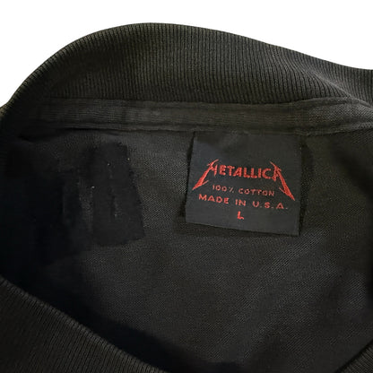 【METALLICA】メタリカ "Enter Sandman Off to Never Land Tour '91-'92" 90's Vintage Tシャツ L