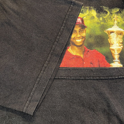 【TIGER WOODS】タイガー・ウッズ "THE FUTURE OF GOLF" 90's-00's Vintage RAP Tシャツ