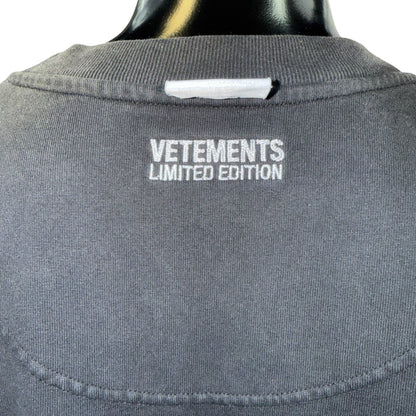 [VETEMENTS] VETEMENTS LIMITED EDITION Layered Design Long Sleeve T-Shirt