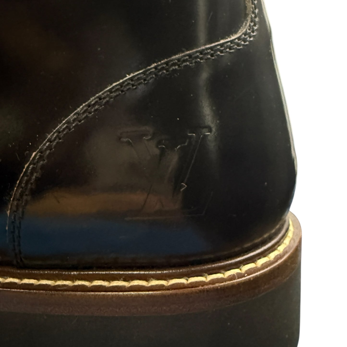 [LOUIS VUITTON] Louis Vuitton Oberkampf Line Ankle Boots