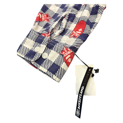 A BATHING APE Classic Crown Check Shirt (Size XL)