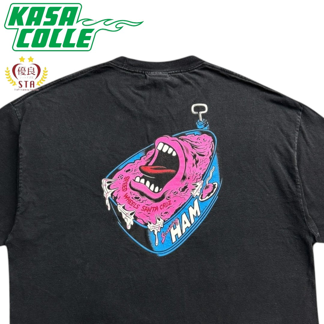 [SANTA CRUZ] Santa Cruz SCREAMING HAM TEE Screaming Ham Screaming Hand NHS Body XL Equivalent