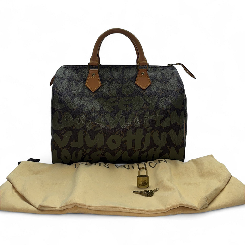 【LOUIS VUITTON】ルイヴィトン モノグラム グラフィティ スピーディ30　ミニボストンバッグ