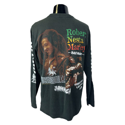 【BOB MARLEY】ボブ・マーリー "RASTAMAN FOREVER LOVING JAH" 90's Vintage ロングスリーブTシャツ