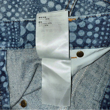[LOUIS VUITTON] Louis Vuitton Yayoi Kusama All-Over Pumpkin Denim Pants RM232H YN3 HOD30W Size 32