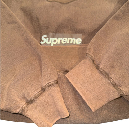 [SUPREME] Supreme Washed Box Logo Crewneck