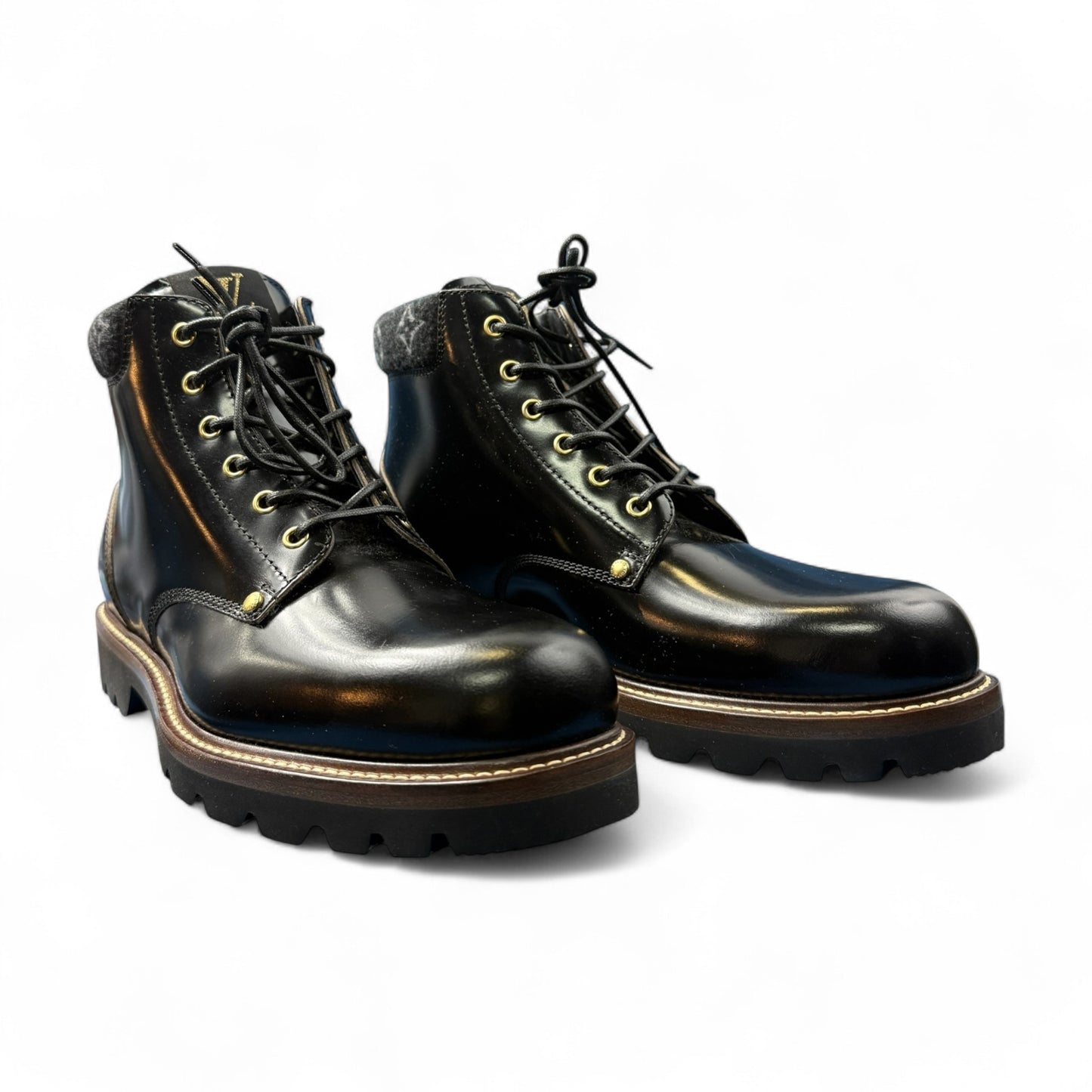 [LOUIS VUITTON] Louis Vuitton Oberkampf Line Ankle Boots