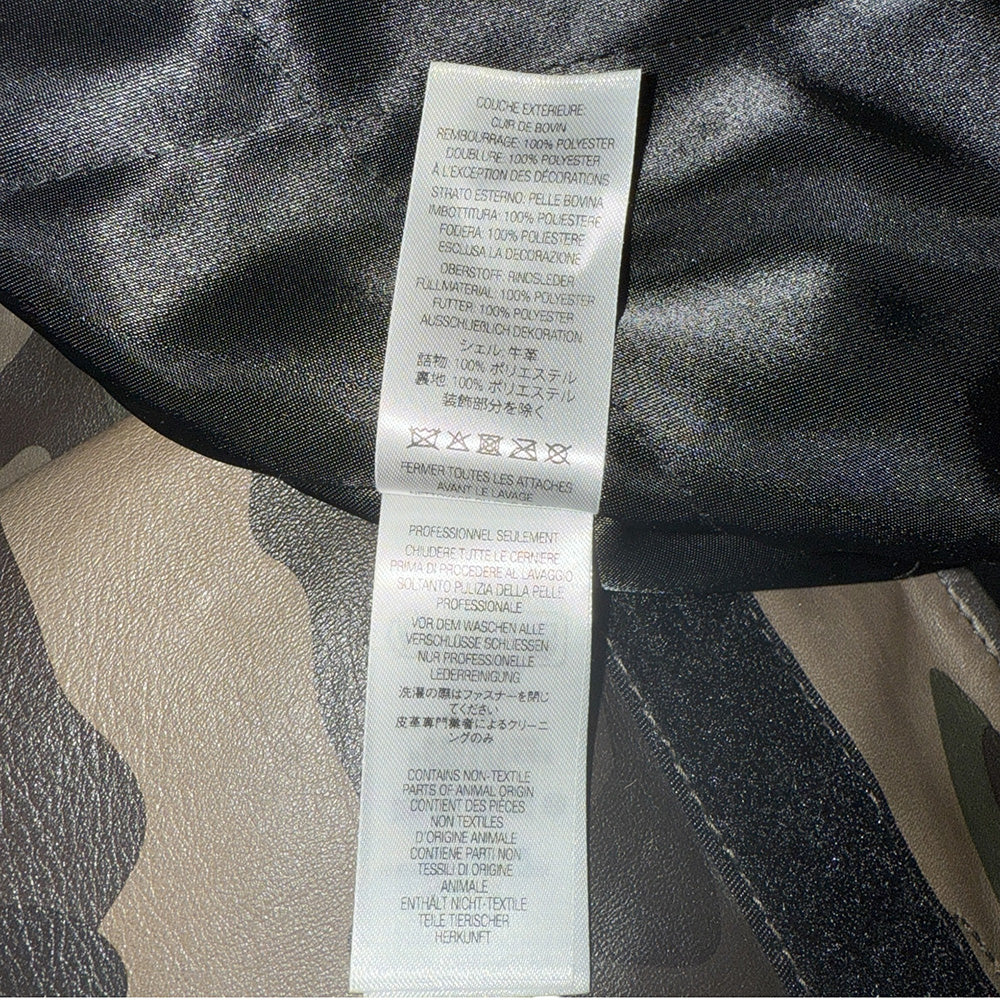 [SUPREME × MARITHE + FRANCOIS GIRBAUD] Supreme Hooded Leather Flight Bomber Jacket "Camo"