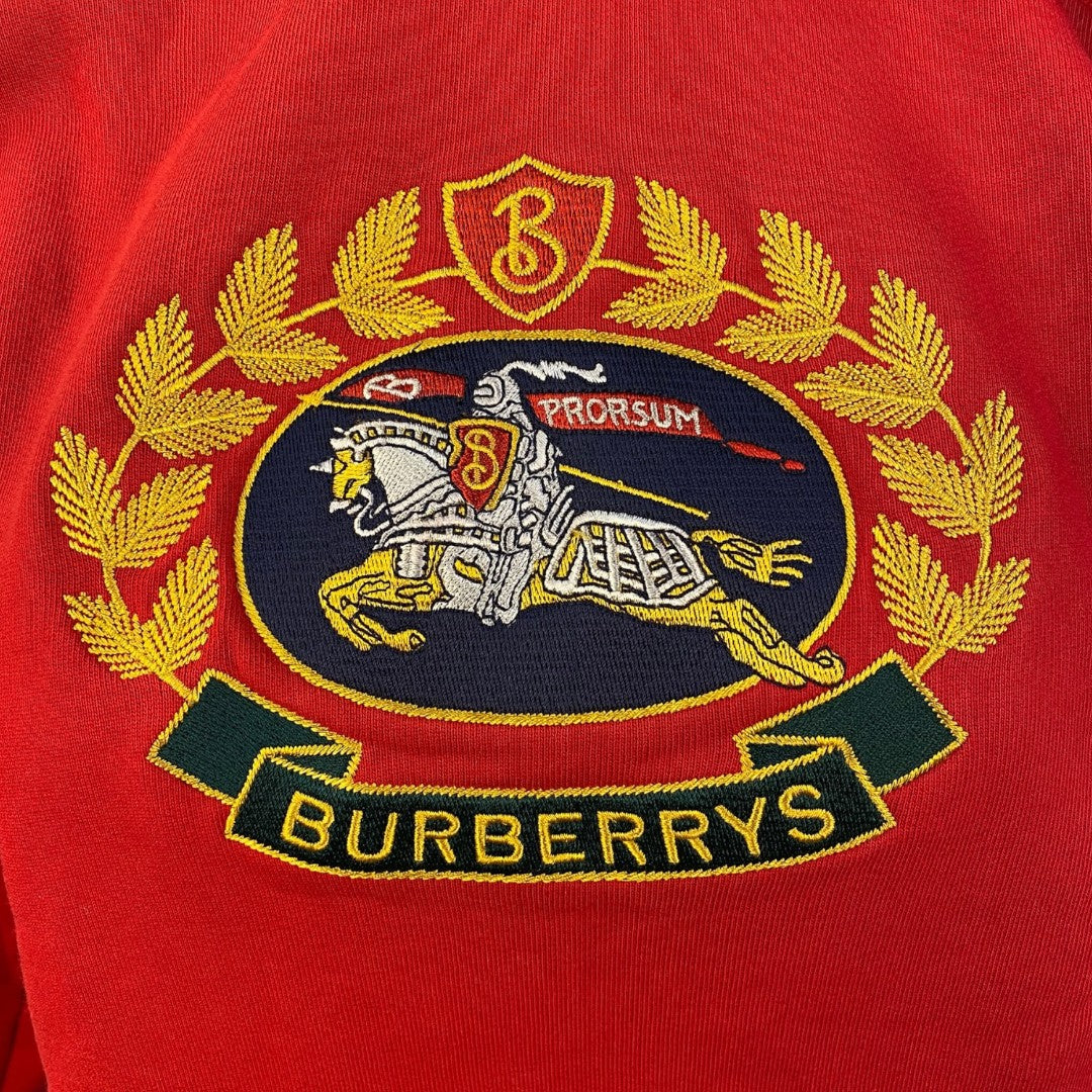 【BURBERRY】バーバリー ホース刺繍ロゴパーカー バーバリーロンドン S