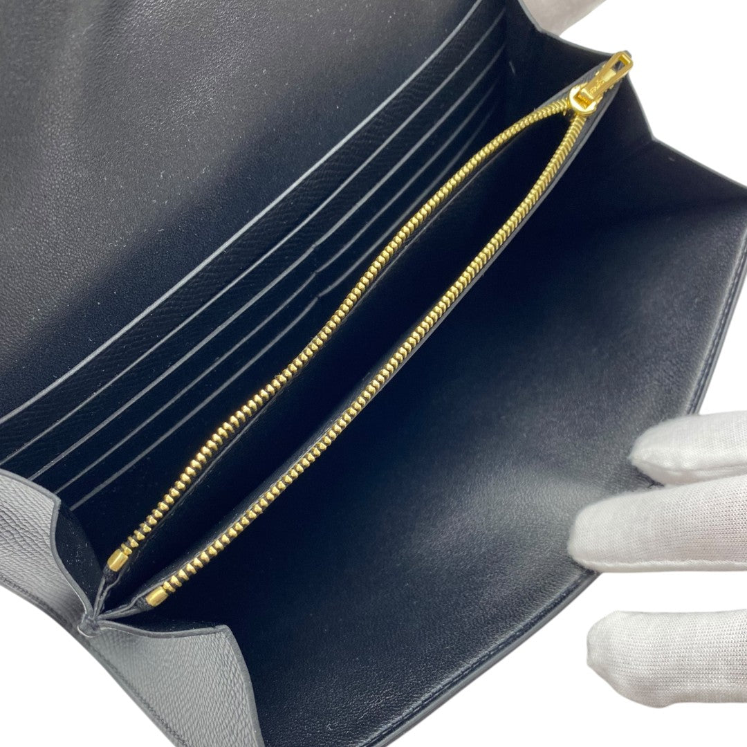 【HERMES】エルメス コンスタンストゥー・ゴー エプソンレザー 黒 ゴールド金具 2WAYバッグ
