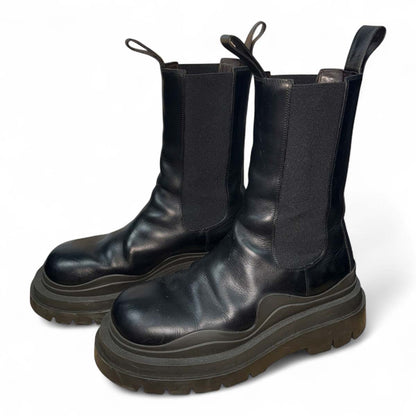 [BOTTEGA VENETA] Bottega Veneta Side Gore Tire Chelsea Boots Size 41