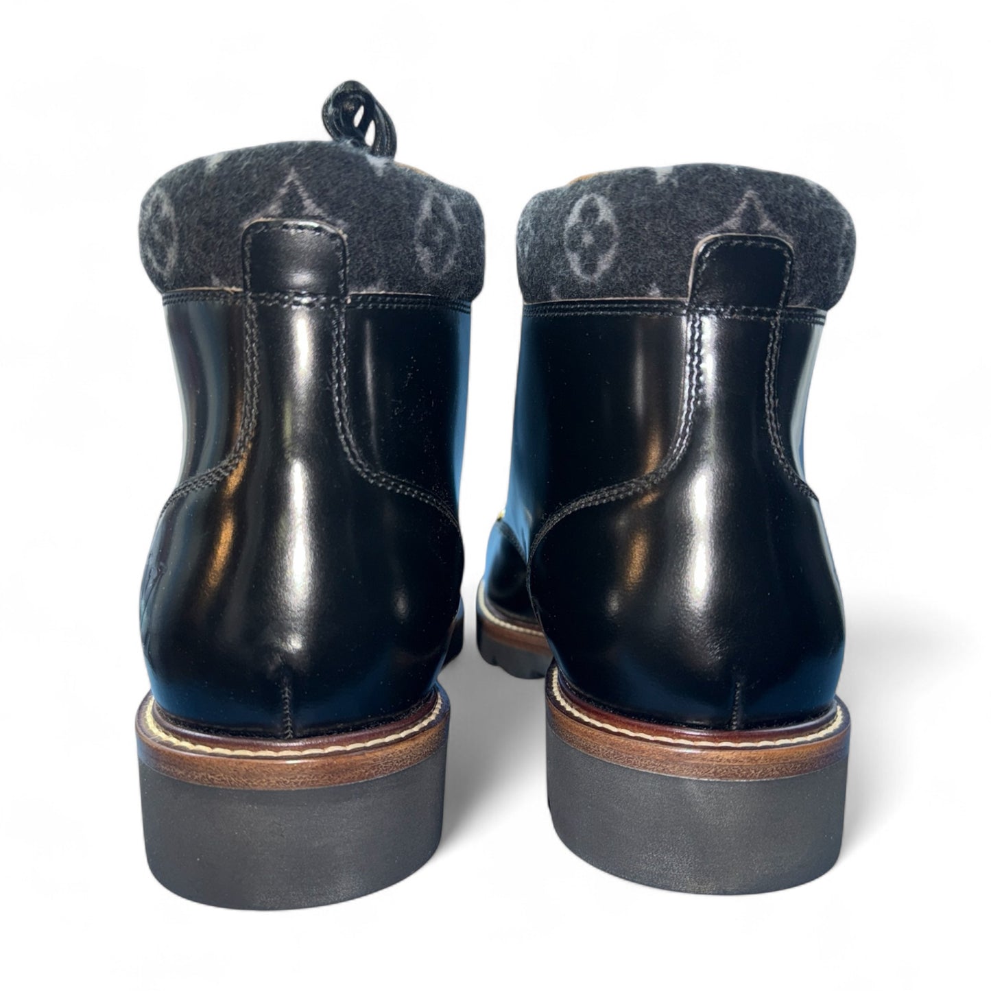 [LOUIS VUITTON] Louis Vuitton Oberkampf Line Ankle Boots