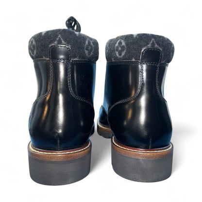 [LOUIS VUITTON] Louis Vuitton Oberkampf Line Ankle Boots