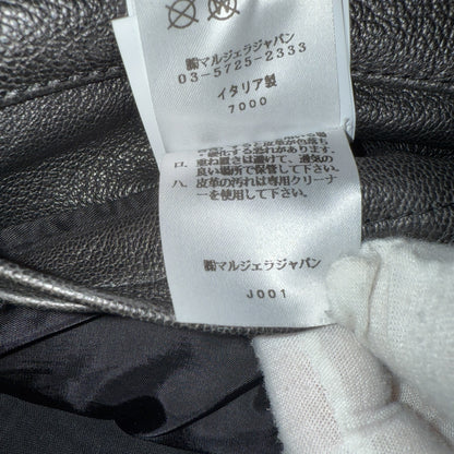 [MAISON MARGIELA] Maison Margiela 5-zip Leather Jacket 50