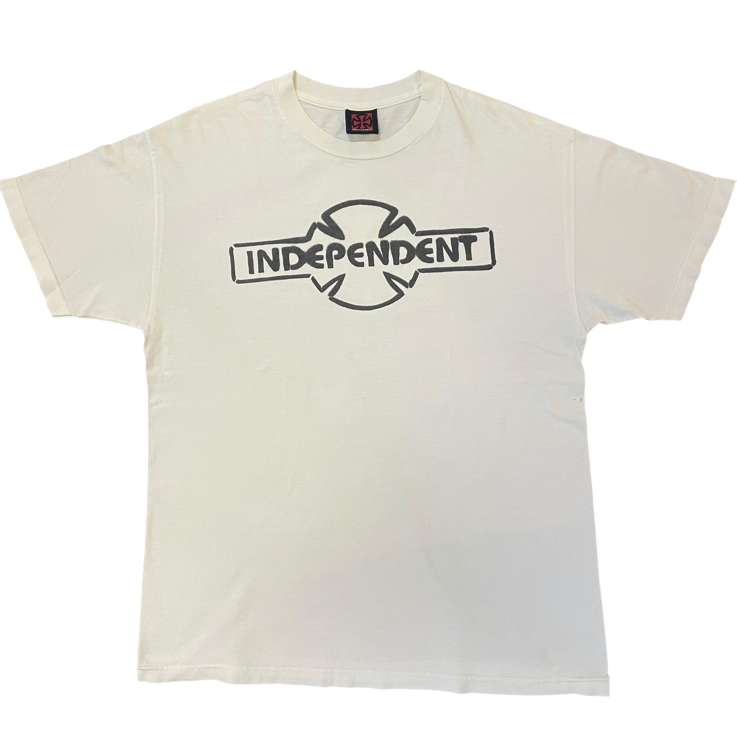 【INDEPENDENT】インディペンデント 90s ロゴプリントTシャツ
