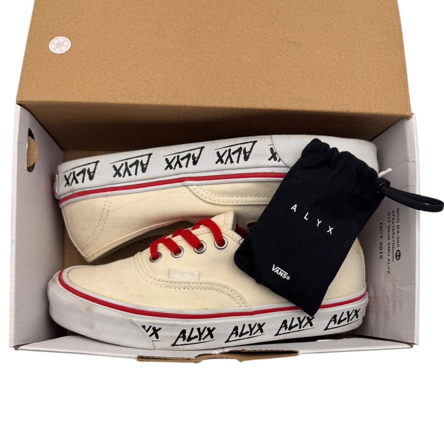 【VANS】ヴァンズ Authentic LX ALYX バンズ アリクス 23.0cm