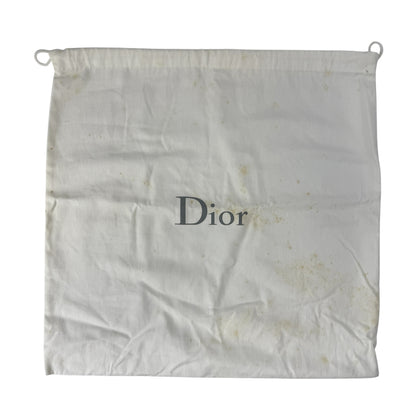 Christian Dior Diorama Leather Chain Shoulder Bag in Black