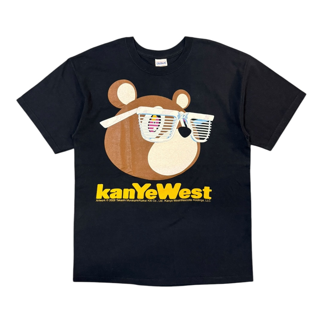 【Kanye Westｘ村上隆 】カニエウェスト ドロップアウトベア Tシャツ USED美品 00's Vintage L