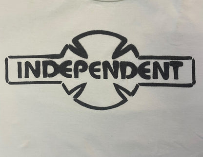 【INDEPENDENT】インディペンデント 90s ロゴプリントTシャツ