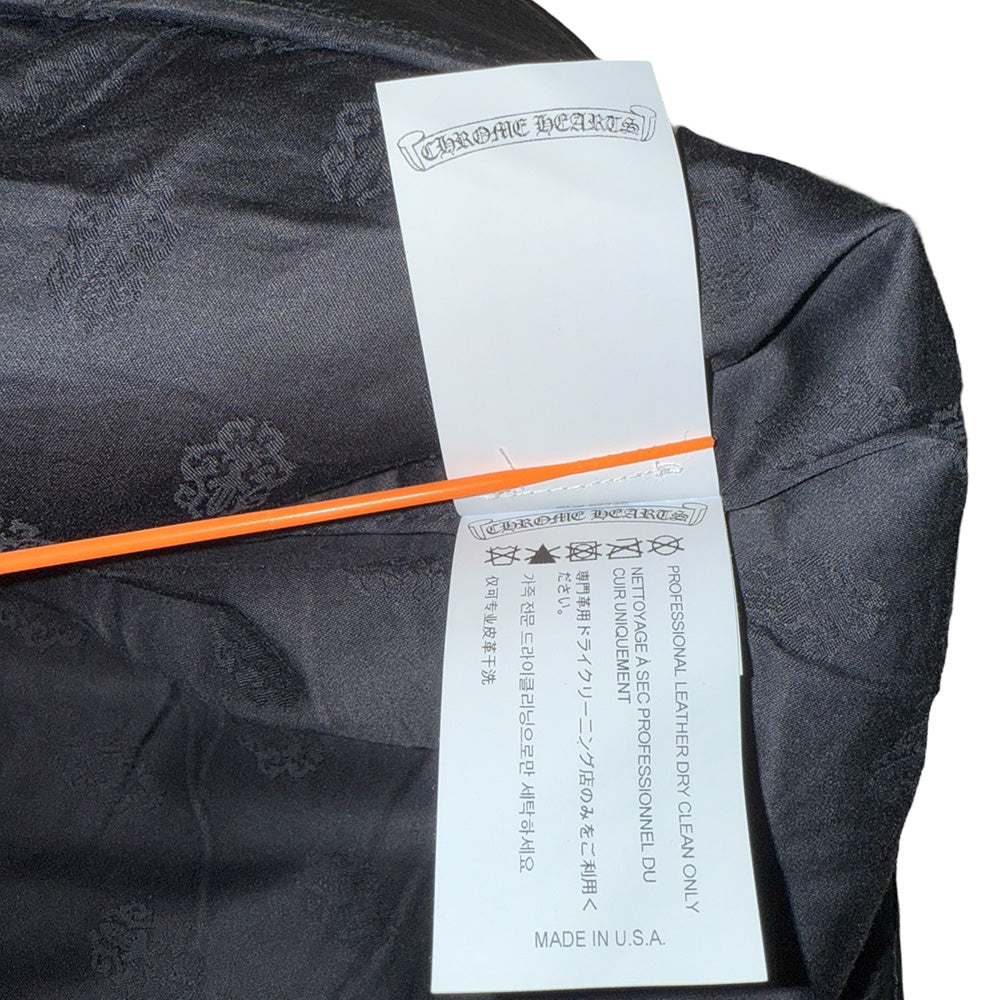 [CHROME HEARTS] Chrome Hearts Black Leather Pants