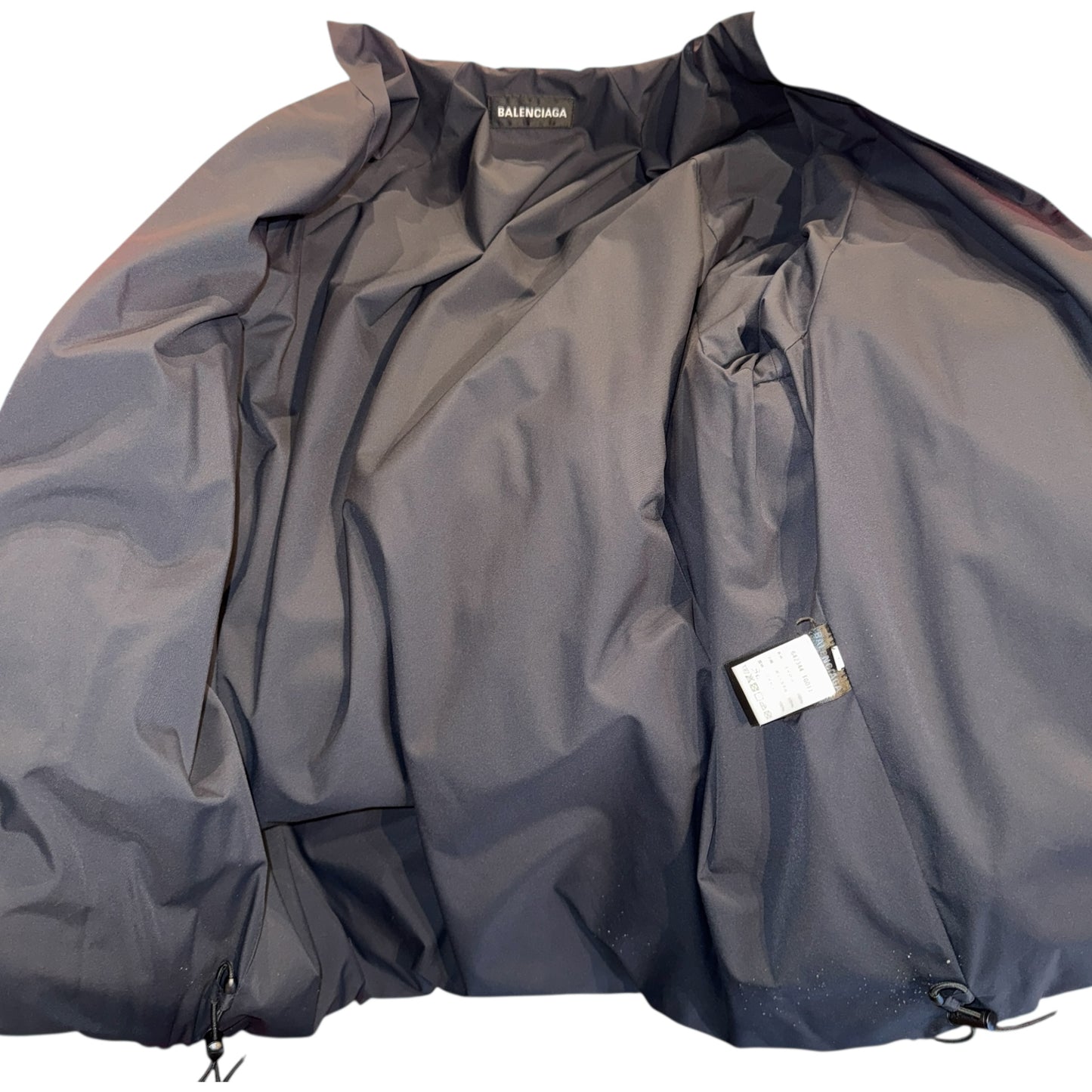 [BALENCIAGA] Balenciaga “FOOTBALL PRINT” logo down jacket