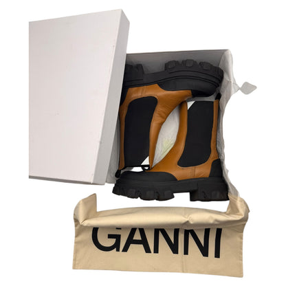 【GANNI】ガニー チェルシーサイドゴアブーツ　23.0cm