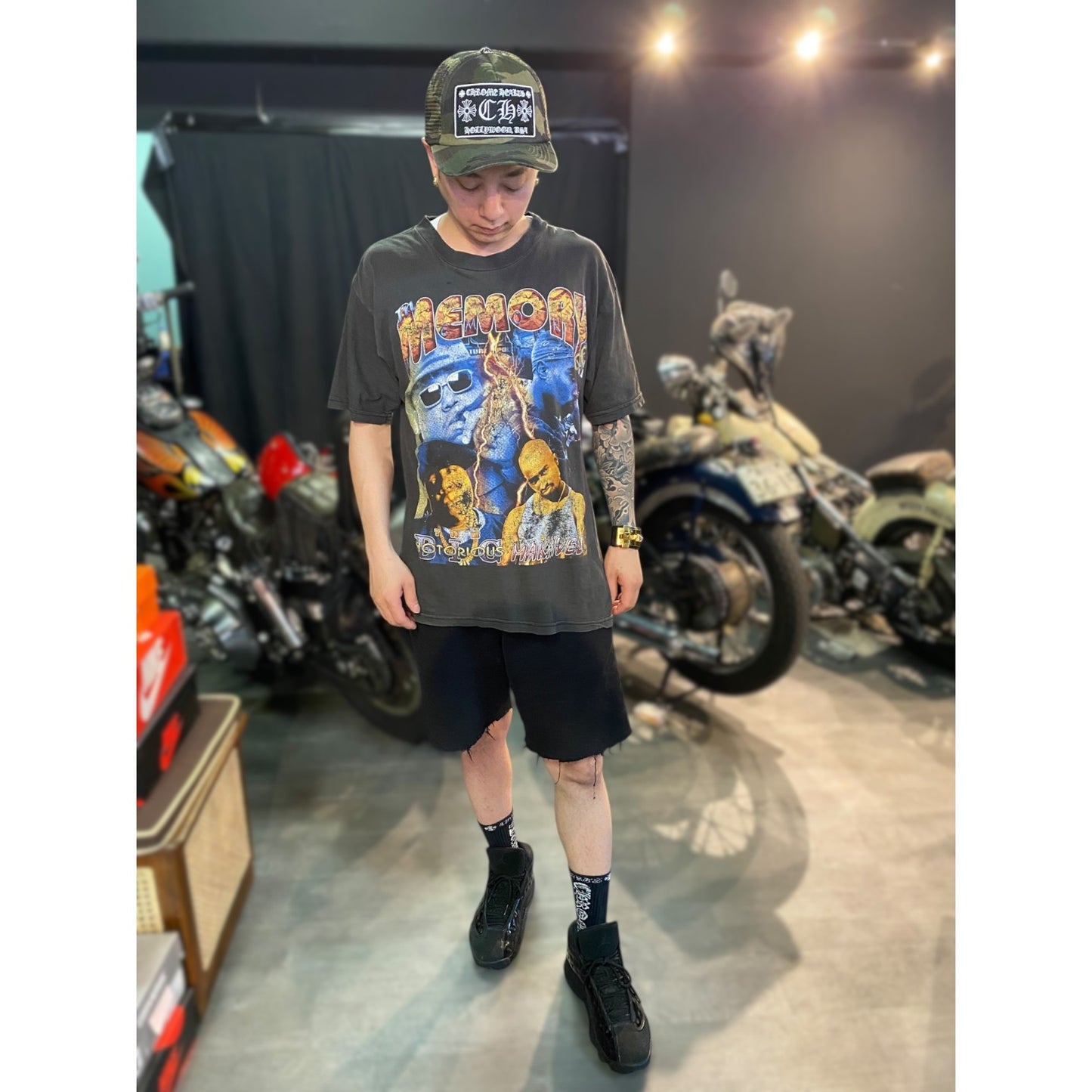 [2PAC &amp; BIGGIE MEMORIAL] Notorious Big 2Pac RAP T-shirt