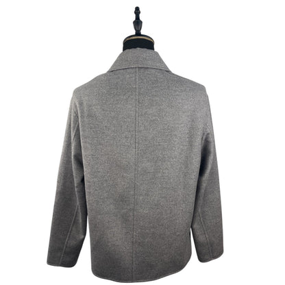 LOEWE Workwear Wool and Cashmere Jacket, Gray, Size 48
