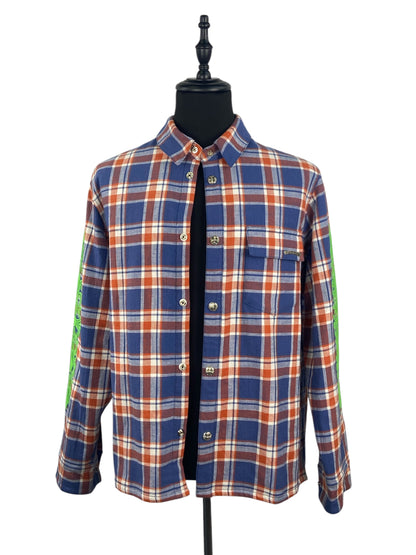 [CHROME HEARTS] Chrome Hearts WORK'N SHIRT JACKET PLD BLUE / XL