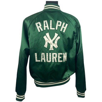 [POLO RALPH LAUREN x NEW YORK YANKEES] Ralph Lauren / MLB BASEBALL Jacket / 50th Anniversary Limited Edition / US-LG Size / Green