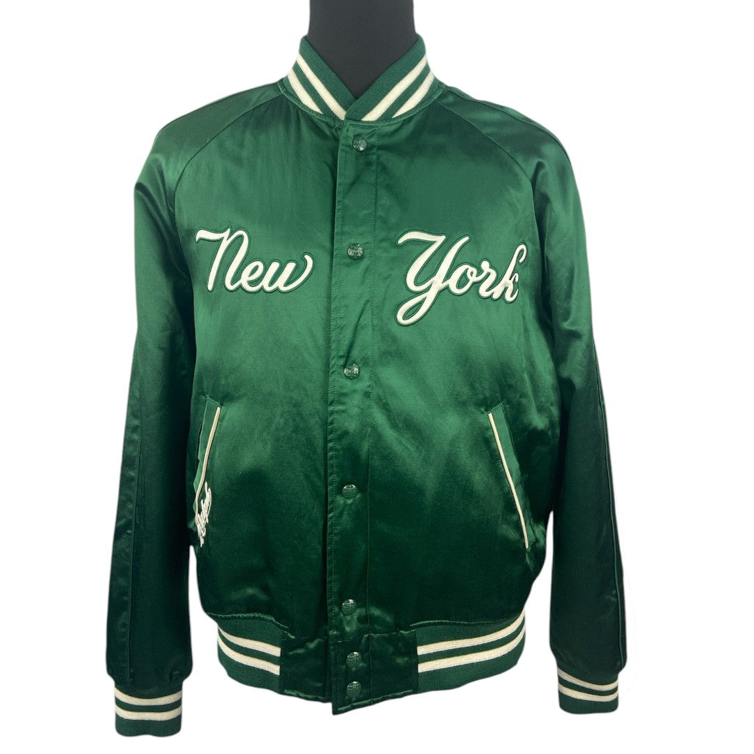 [POLO RALPH LAUREN x NEW YORK YANKEES] Ralph Lauren / MLB BASEBALL Jacket / 50th Anniversary Limited Edition / US-LG Size / Green
